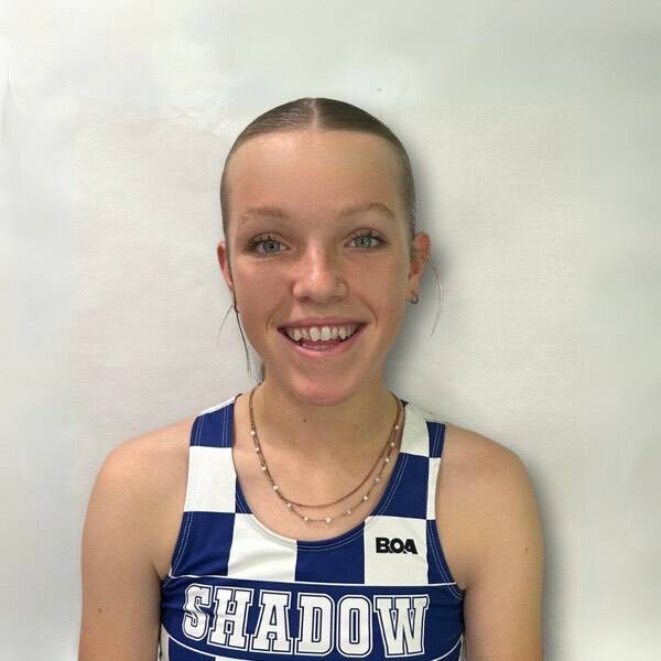 Shadow Ridge's Ryen Hughes is a member of the Nevada Preps All-Southern Nevada girls cross coun ...