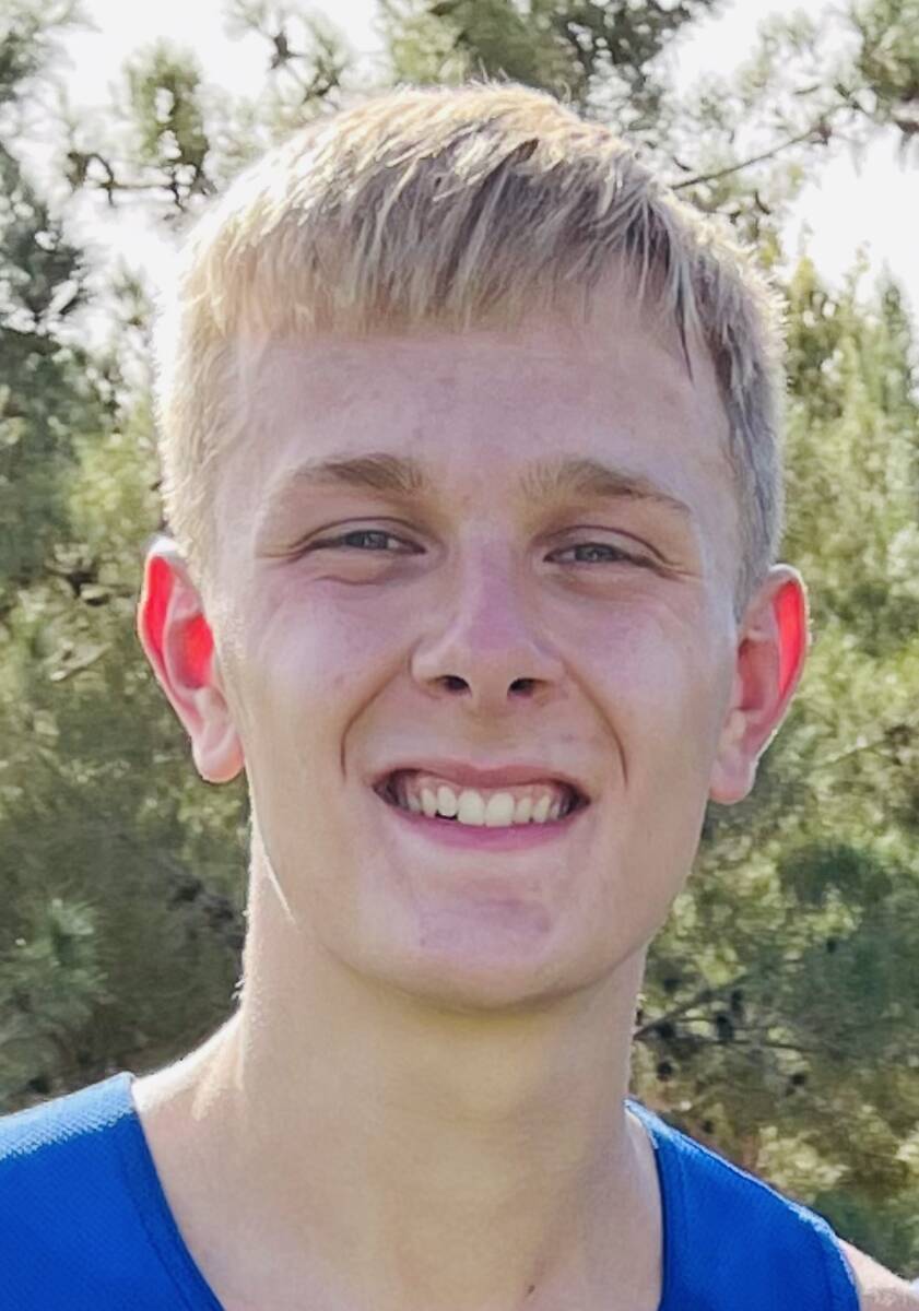 Sierra Vista's Nathan Nations is a member of the Nevada Preps All-Southern Nevada boys cross co ...