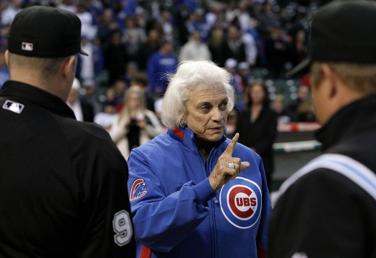 Retired U.S. Supreme Court Justice Sandra Day O'Connor reminds the umpires to be fair, after de ...