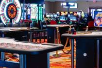 The Tuscany Suites and Casino is bringing back live table gaming starting on Dec. 2, after a th ...