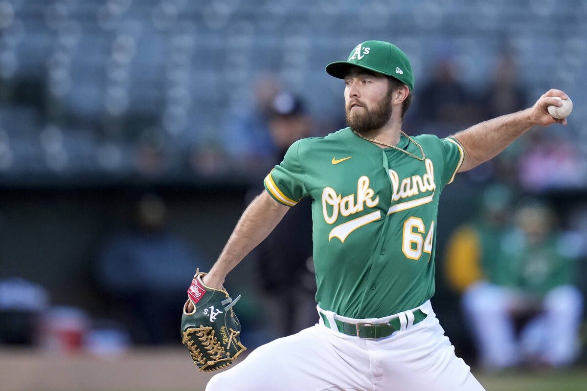 Key A’s pitcher, ex-Aviator, recovering after undergoing surgery