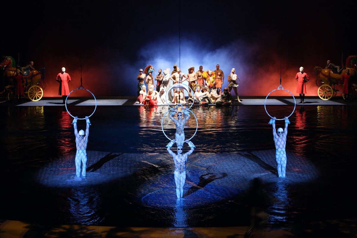 Cirque du Soleil's "O" will celebrate its 25th anniversary on Oct. 15. (Cirque du Soleil)