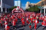 Great Santa Run returns to downtown Las Vegas — PHOTOS