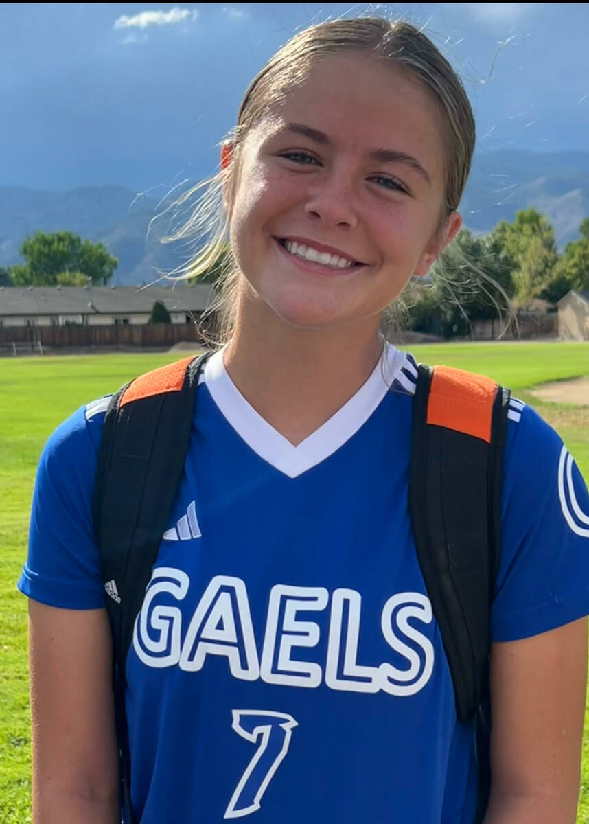 Bishop Gorman's Kennedy Herman is a member of the Nevada Preps All-Southern Nevada girls soccer ...
