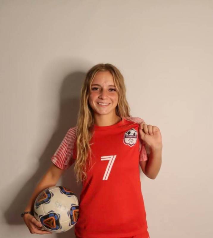 Coronado's Kerrigyn Lynam is a member of the Nevada Preps All-Southern Nevada girls soccer team.