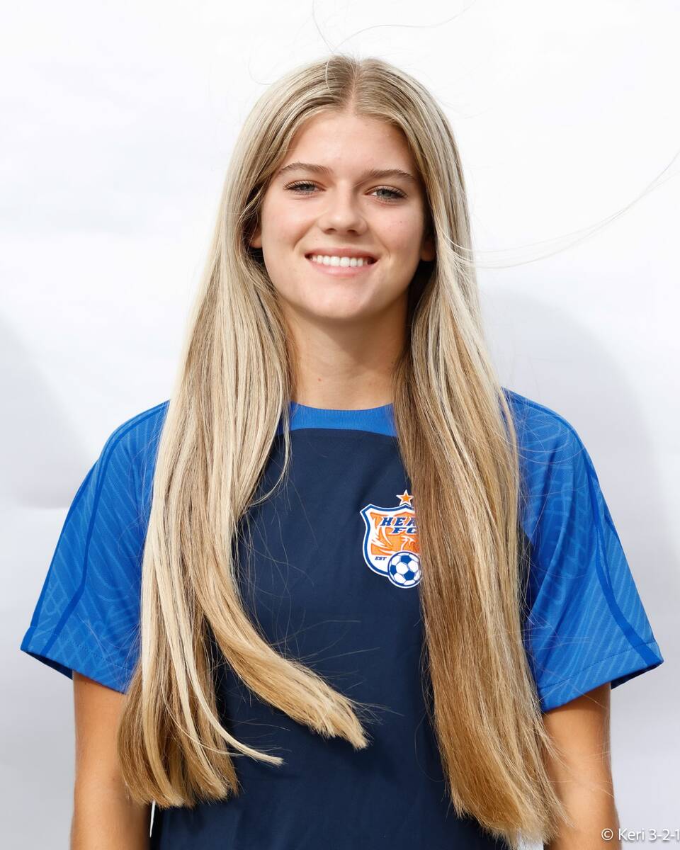 Foothill's Tianna Hunsaker is a member of the Nevada Preps All-Southern Nevada girls soccer team.