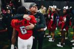 ‘We’ll learn’: Rebels routed in Mountain West title game — PHOTOS