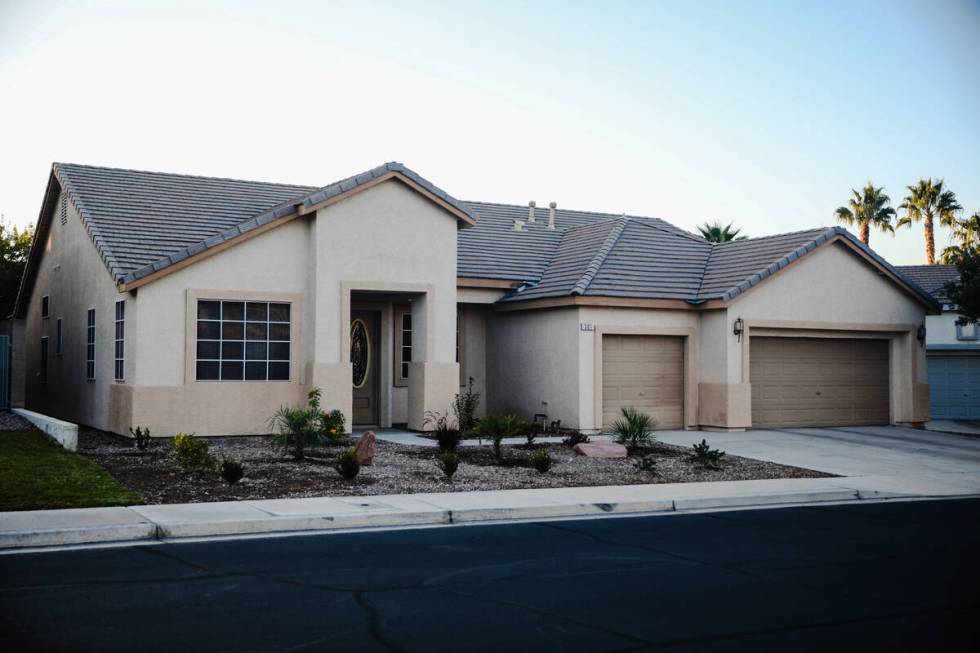 The home where Detective Kevin LaPeer visited while off duty, dumped the neighbor’s tras ...