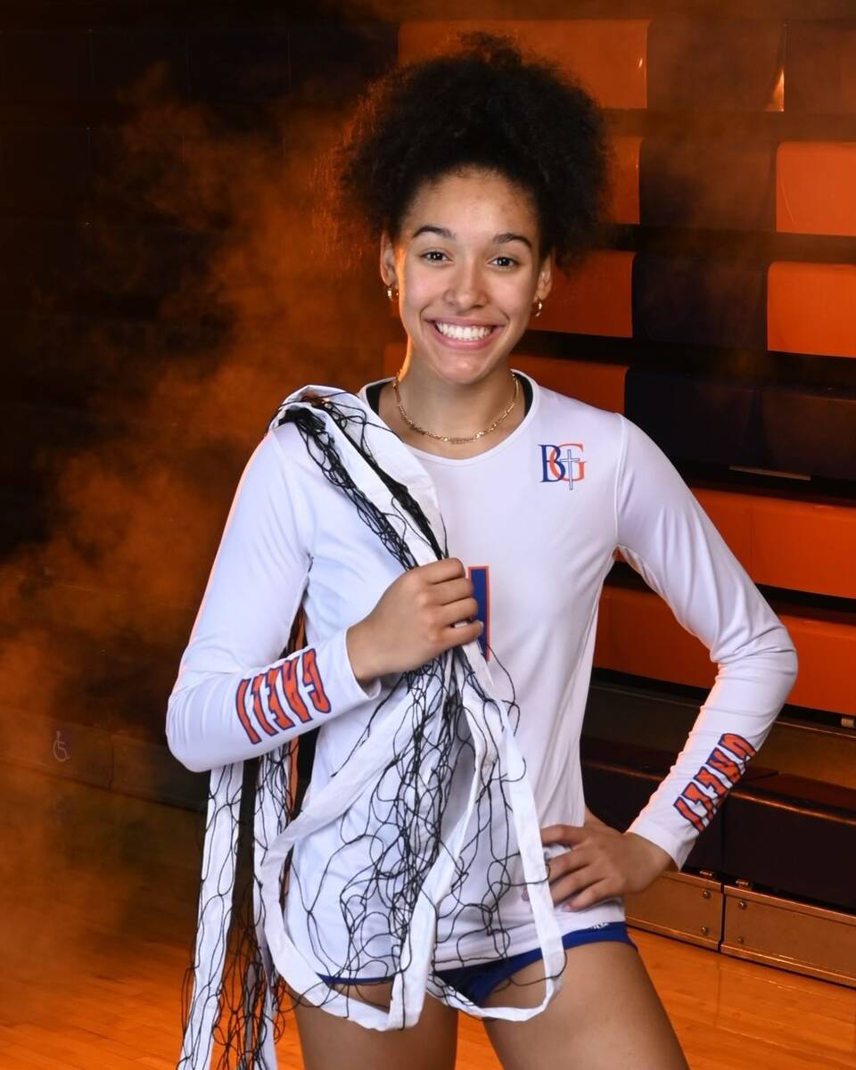Bishop Gorman's Ayanna Watson is a member of the Nevada Preps All-Southern Nevada girls volleyb ...