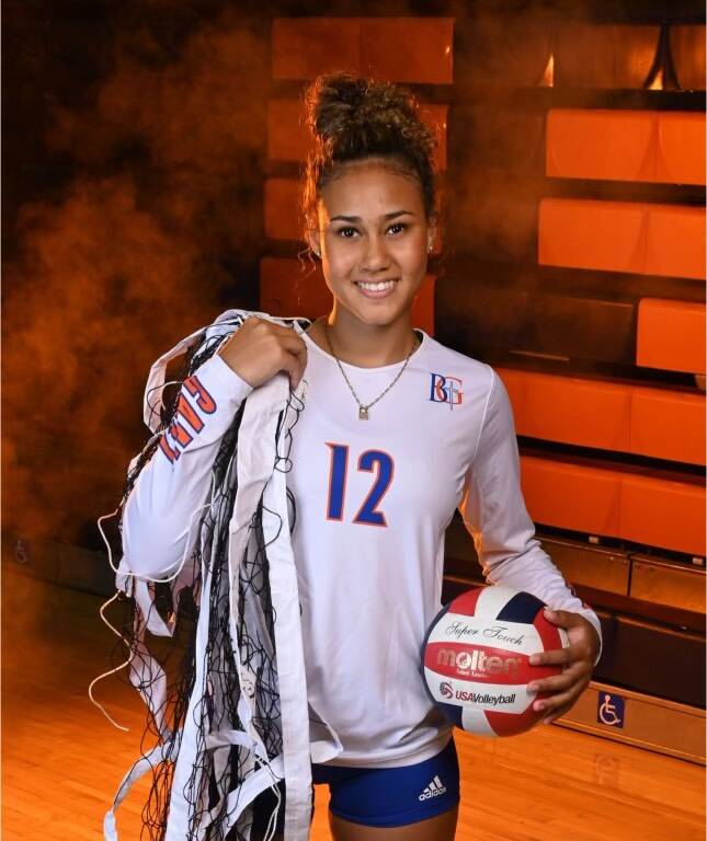 Bishop Gorman's Brooklynn Williams is a member of the Nevada Preps All-Southern Nevada girls vo ...