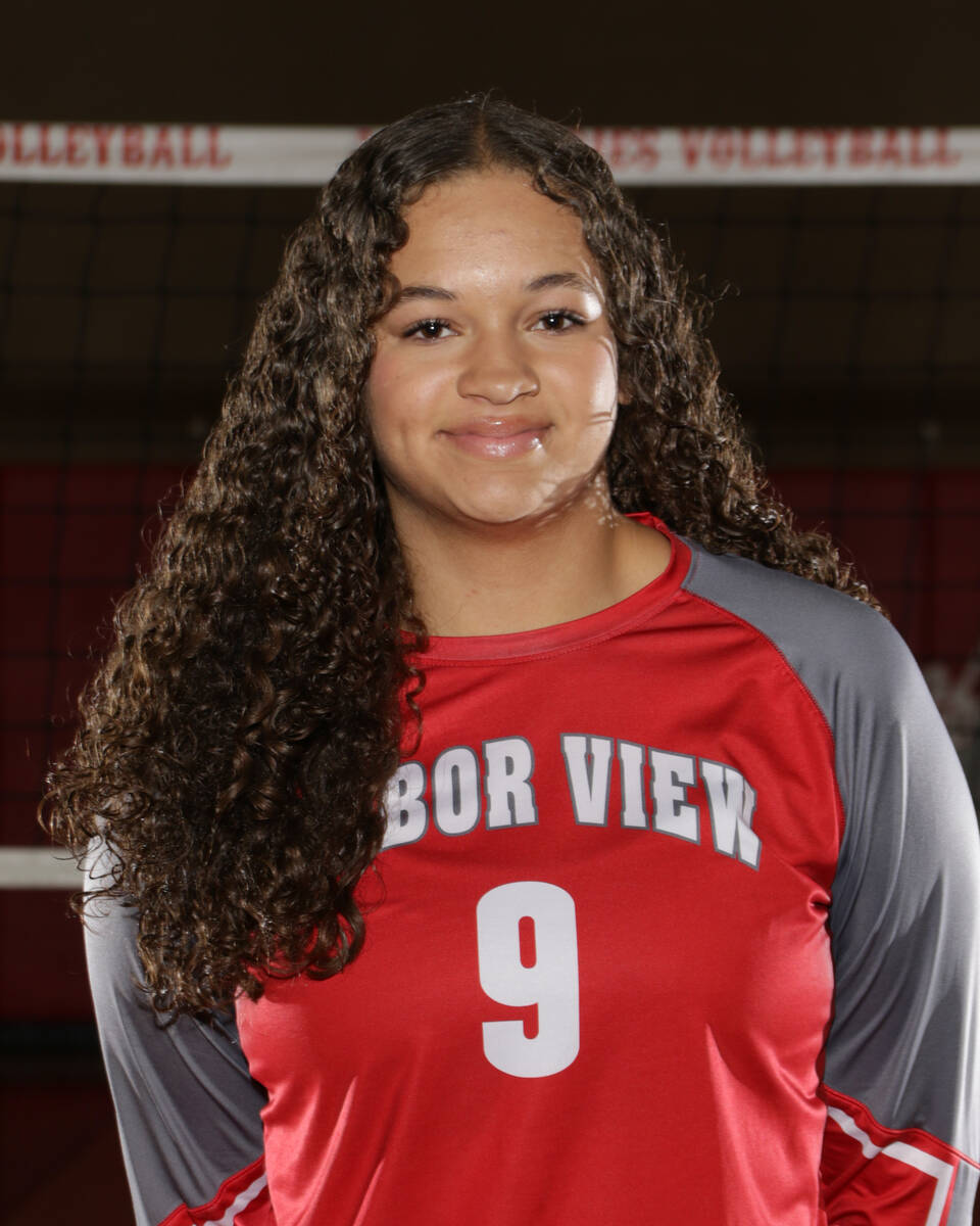 Arbor View's Willow Watson is a member of the Nevada Preps All-Southern Nevada girls volleyball ...
