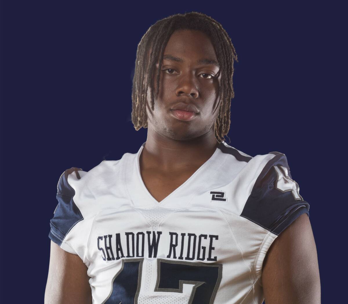 Shadow Ridge's Enius Young is a member of the Nevada Preps All-Southern Nevada football team.