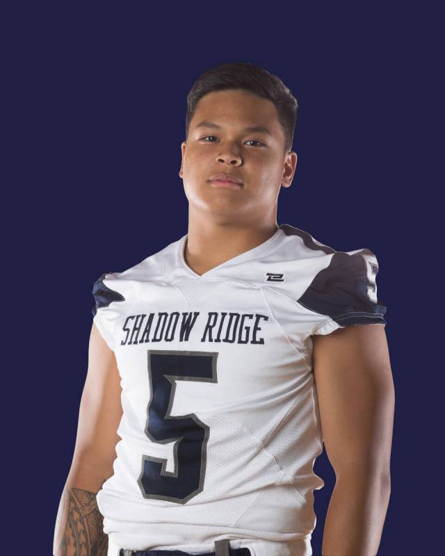 Shadow Ridge's James Hadley Jr. is a member of the Nevada Preps All-Southern Nevada football team.