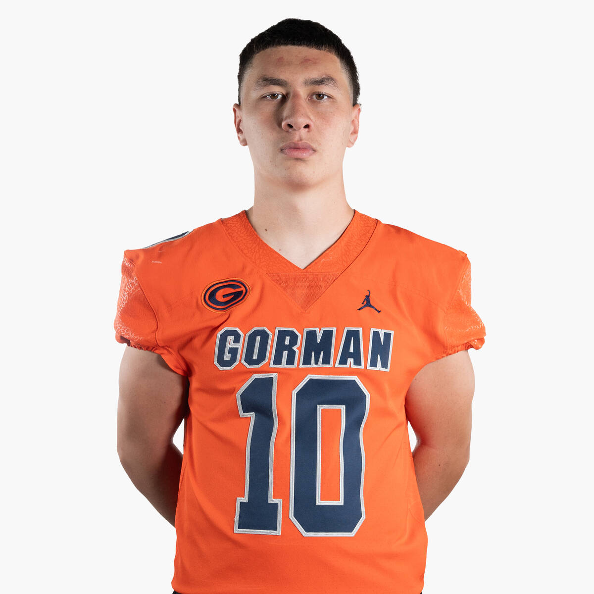 Bishop Gorman's Charles Correa is a member of the Nevada Preps All-Southern Nevada football team.