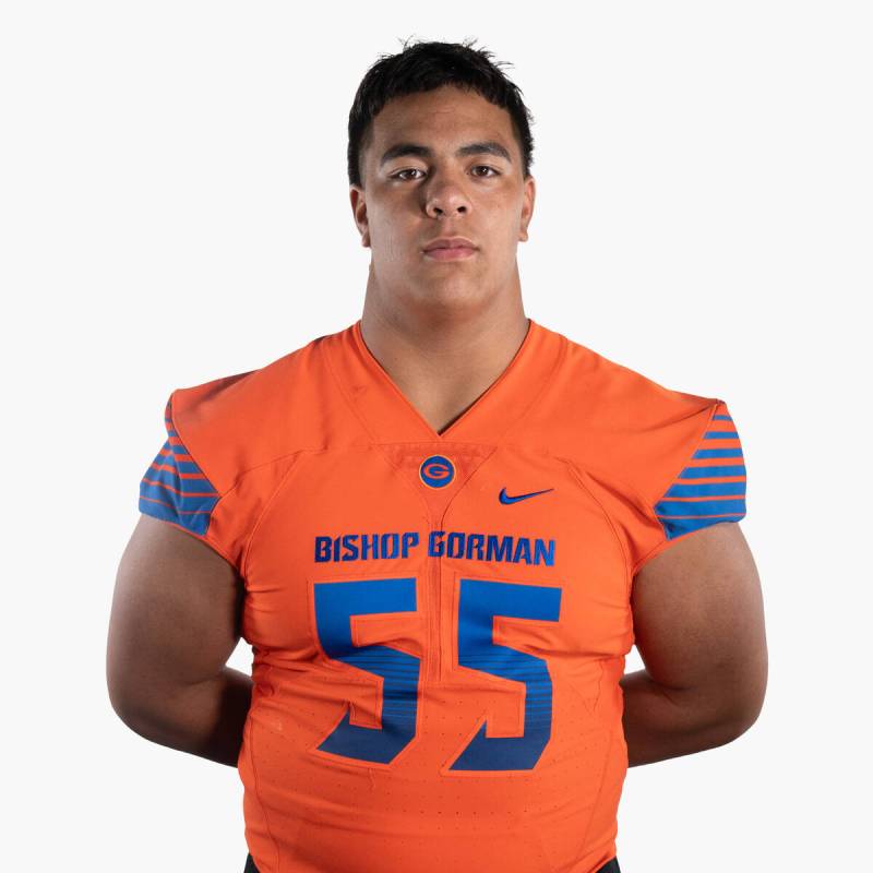 Bishop Gorman's Alai Kalaniuvalu is a member of the Nevada Preps All-Southern Nevada football team.