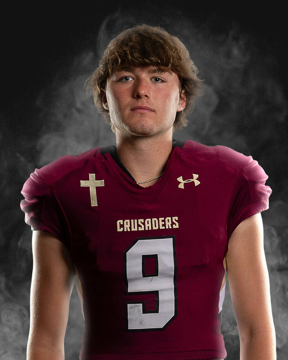 Faith Lutheran's Caden Chittenden is a member of the Nevada Preps All-Southern Nevada football ...