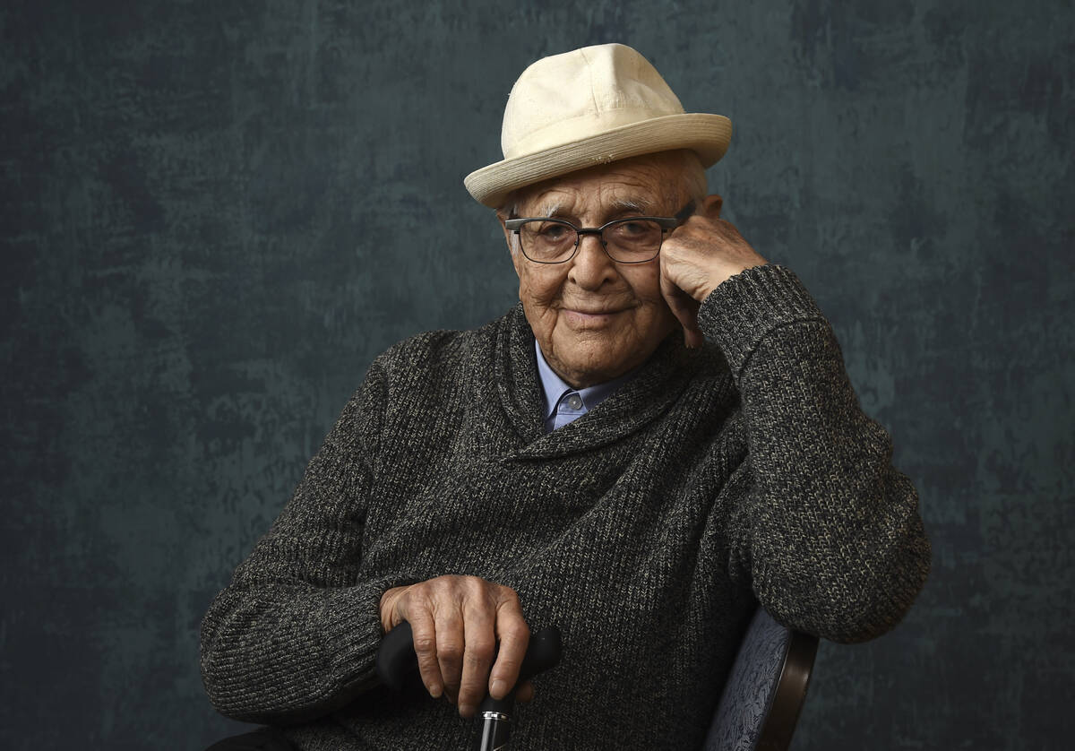 FILE - Norman Lear, executive producer of the Pop TV series "One Day at a Time," pose ...