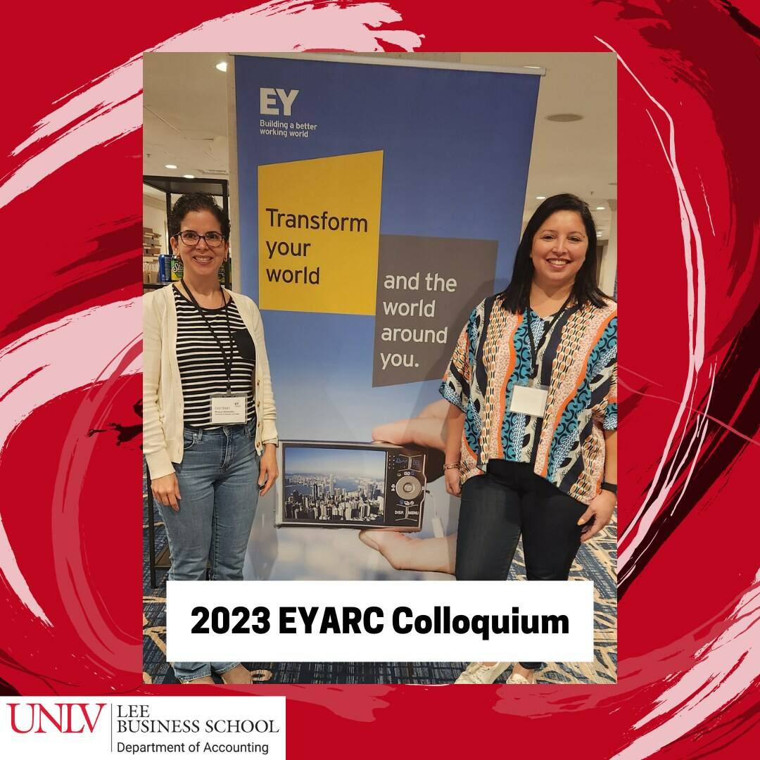 Patricia Navarro Velez, right, an assistant professor at UNLV, was identified by the Clark Coun ...