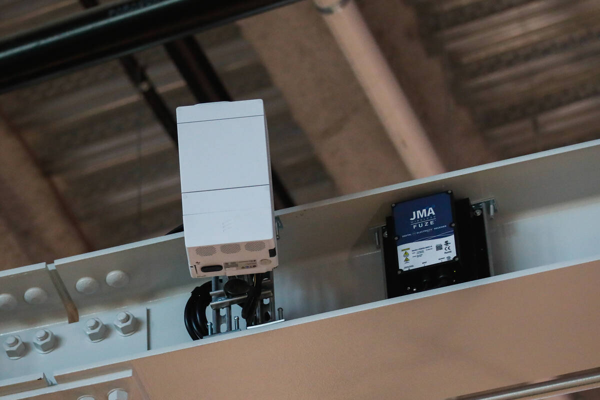Small electronic boxes attached across the roof are just some of the recent infrastructure enha ...