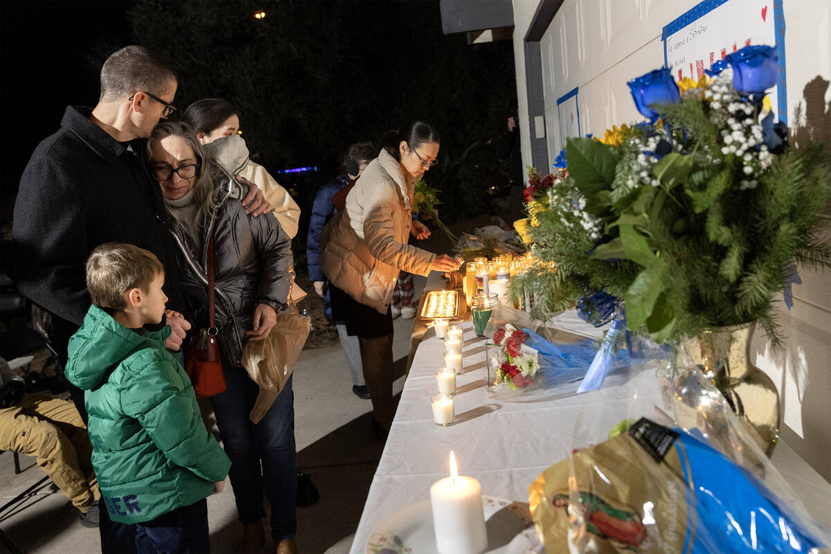 ‘Completely heartbroken’: Slain UNLV professor Takemaru mourned in vigil