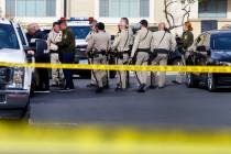 Las Vegas police is investigating after four people are dead in a shooting at a northwest valle ...