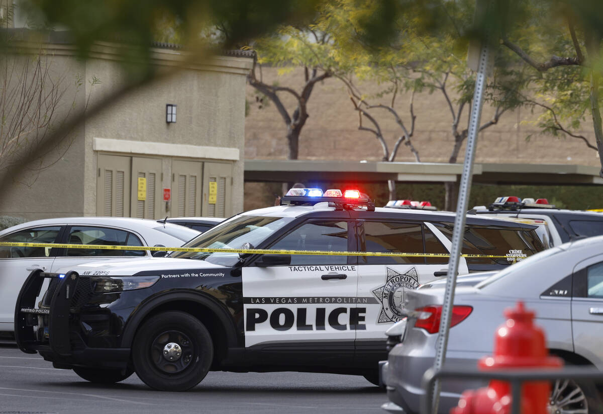 Las Vegas police is investigating after four people are dead in a shooting at a northwest valle ...