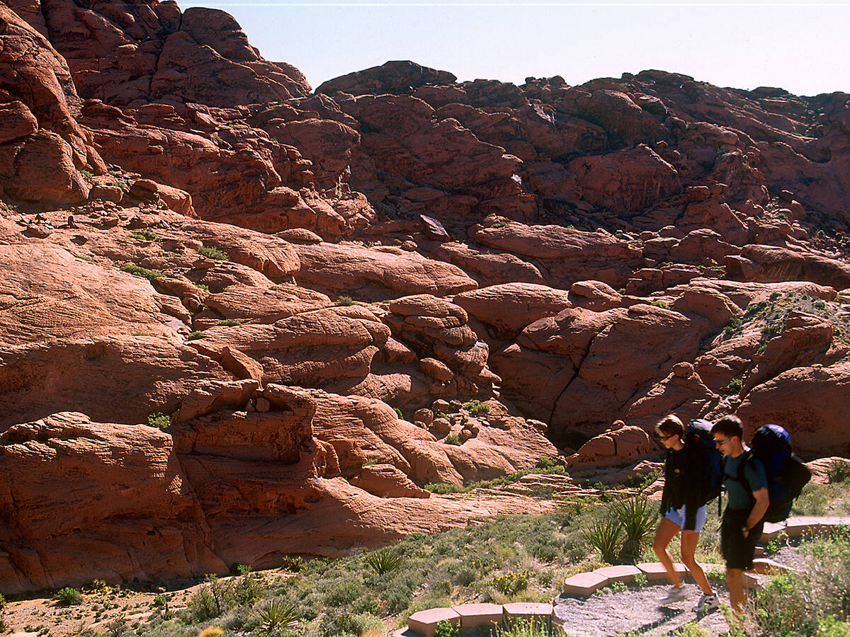 Las Vegas ranks as one of the 25 best U.S. cities for those who love hiking, according to a rec ...