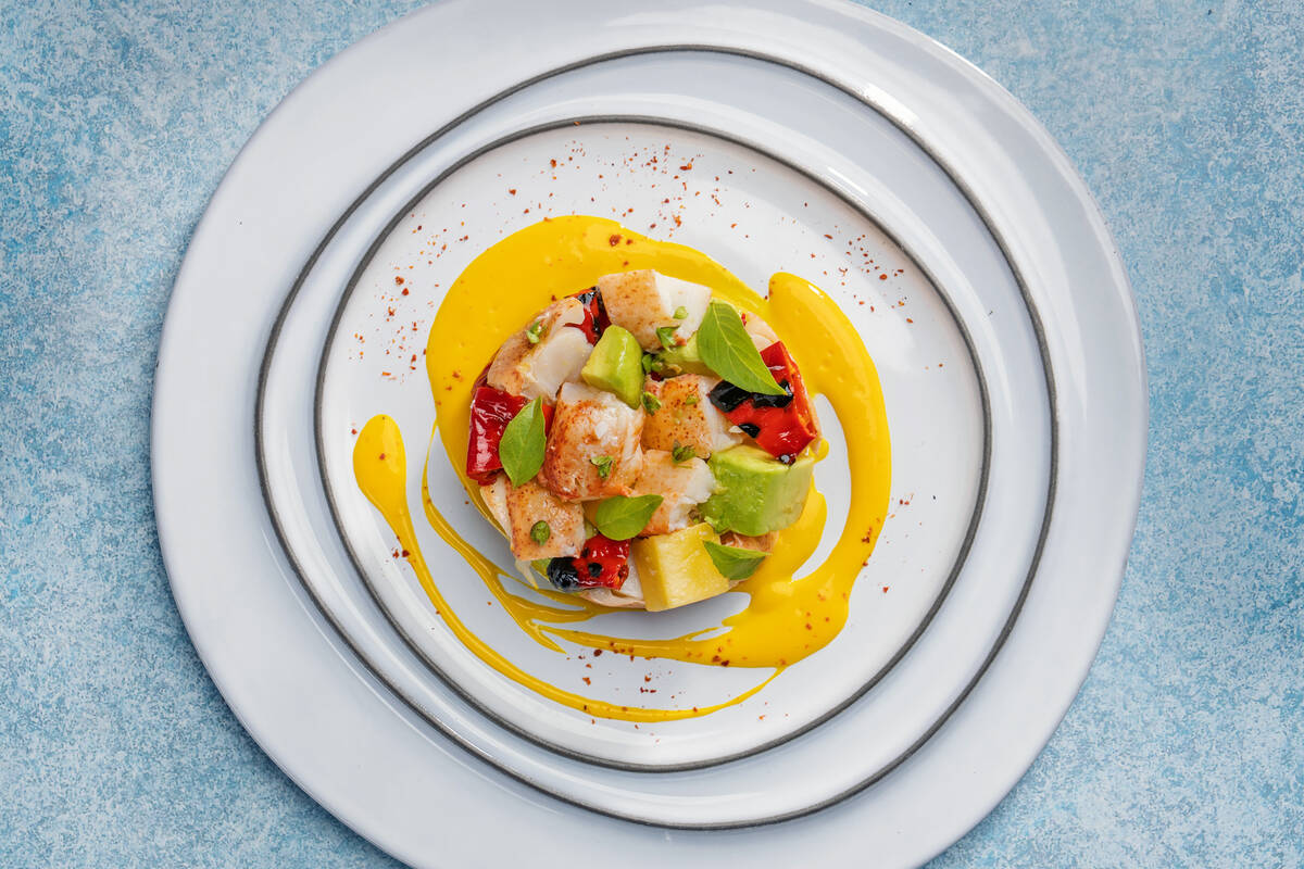 Chilled lobster salad from Orla, the restaurant from James Beard Award-winning chef Michael Min ...