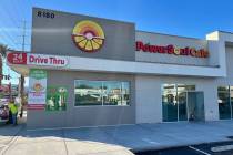 PowerSoul Cafe's flagship location at 8180 W. Warm Springs Road. (PowerSoul Cafe)