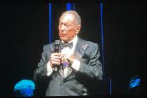 Paul Anka performs at BleauLive Theater at Fontainebleau Las Vegas on the resort's opening nigh ...