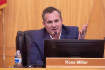 After one term on the Clark County Commission, Ross Miller won’t run for re-election in 2024. ...