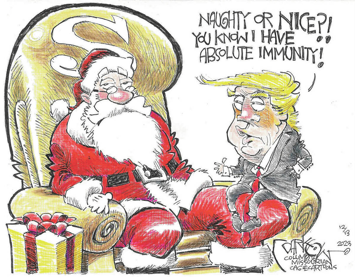 CARTOONS: Find out if Santa has Trump on the naughty or nice list