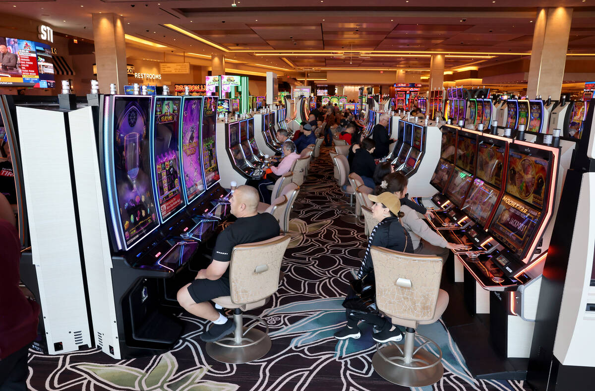 The gaming floor is shown during the opening of Durango in Las Vegas Tuesday, Dec. 5, 2023. (K. ...