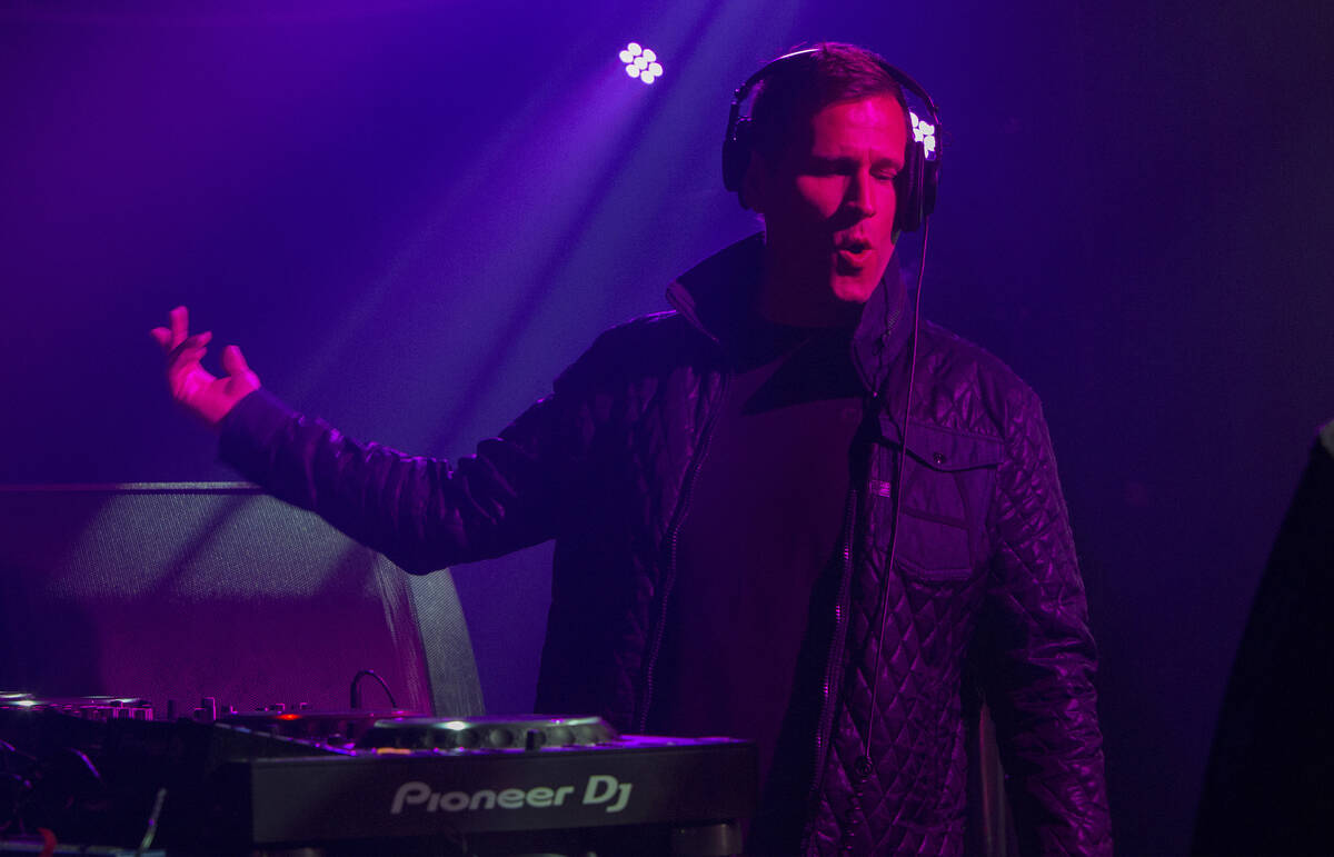 Kaskade performs during the Snow Fest at Park City Live on Friday, January 19, 2018, in Park Ci ...