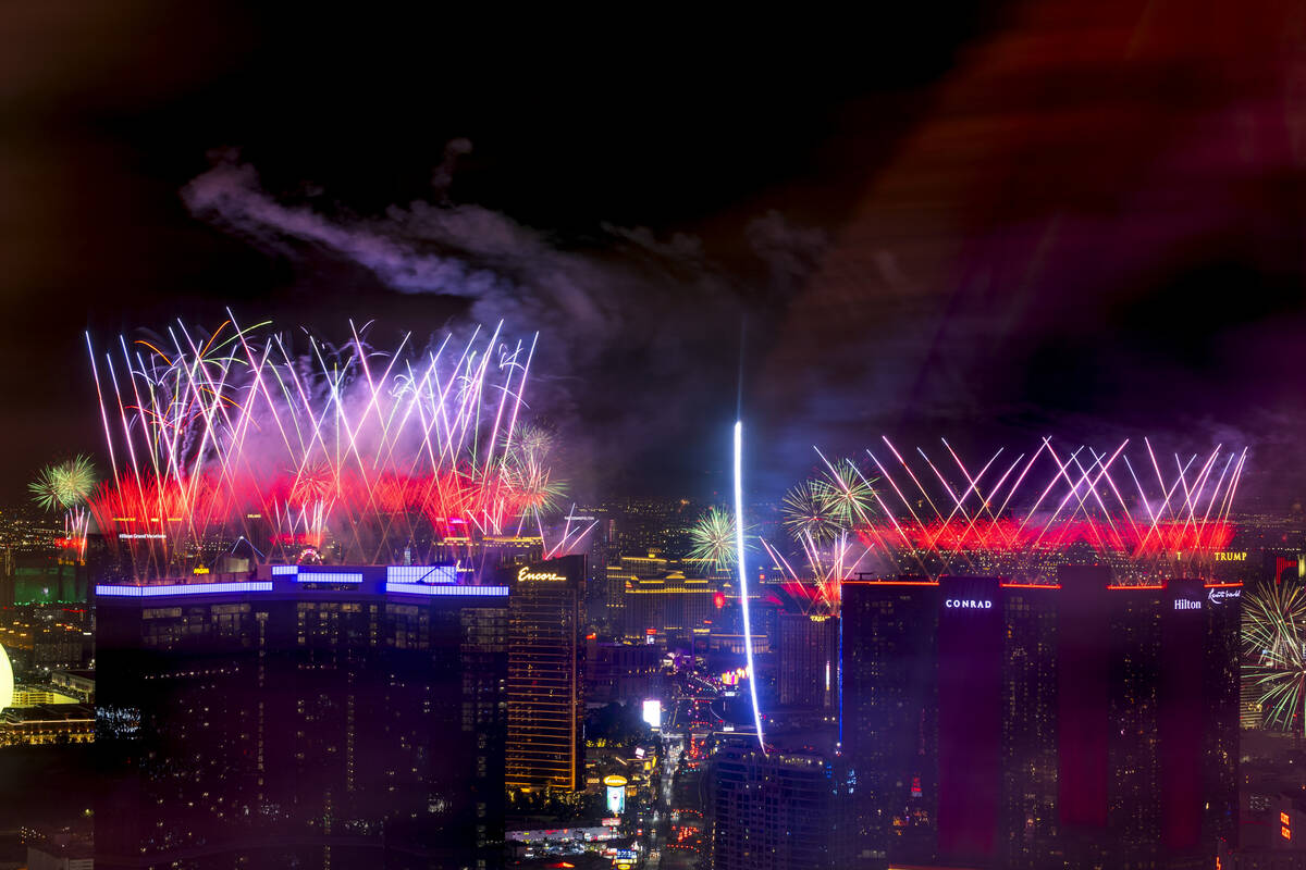 New Year's Eve 2023 on Las Vegas Strip, downtown — BLOG