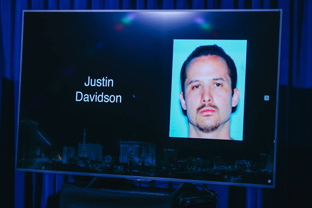 Justin Davidson, a murder suspect who stole a police cruiser and was later fatally shot by poli ...