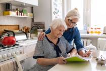 Getting up to speed on an elderly parent's finances, insurance policies and other information i ...