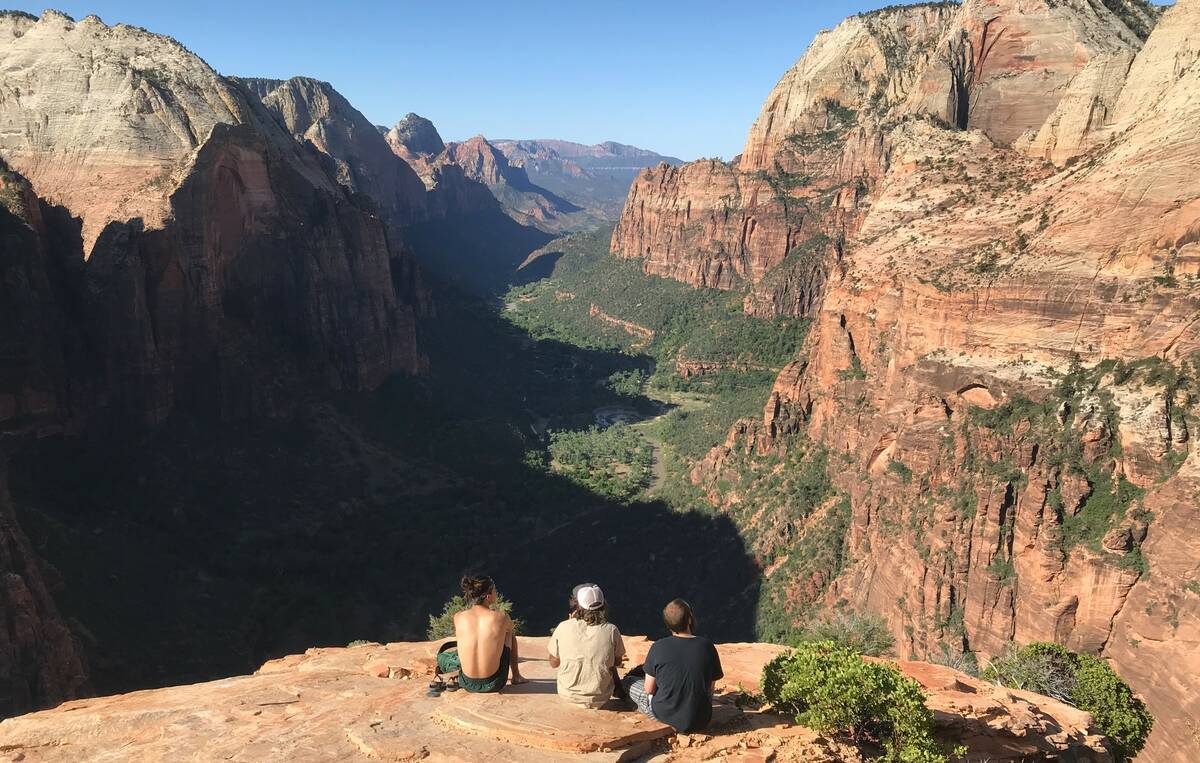 Angels Landing You ll need a permit to climb the Zion trail in