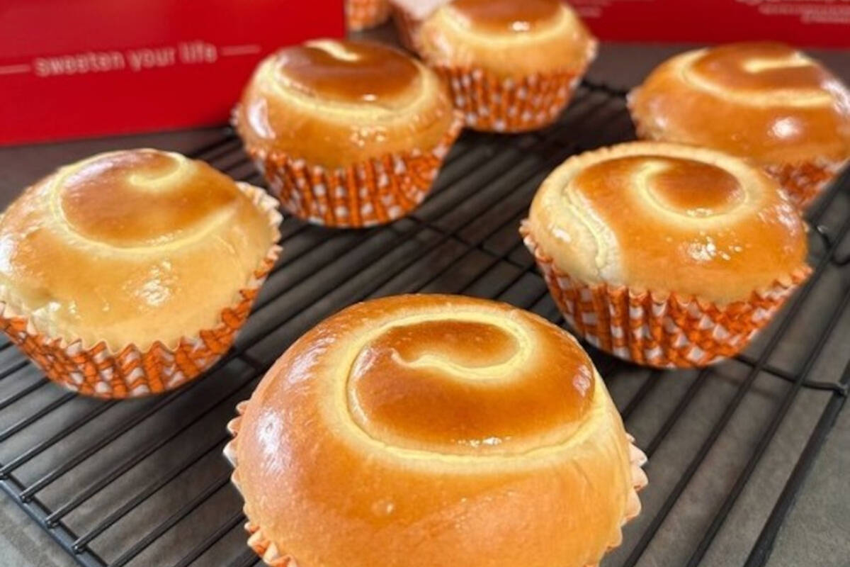 Milk pudding bread ranks among the most popular items at 85 C Bakery, which opened a second Las ...