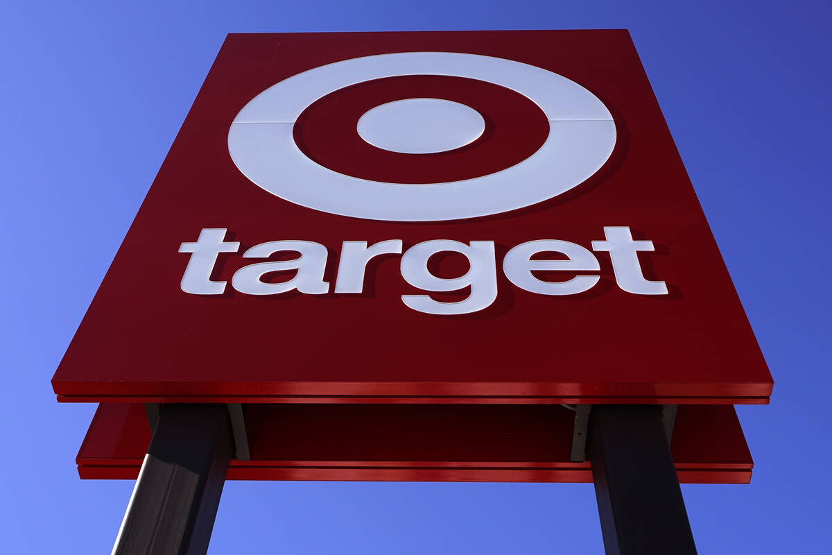 A Target sign is shown outside a store on Feb. 28, 2022. (AP Photo/Charles Krupa, File)