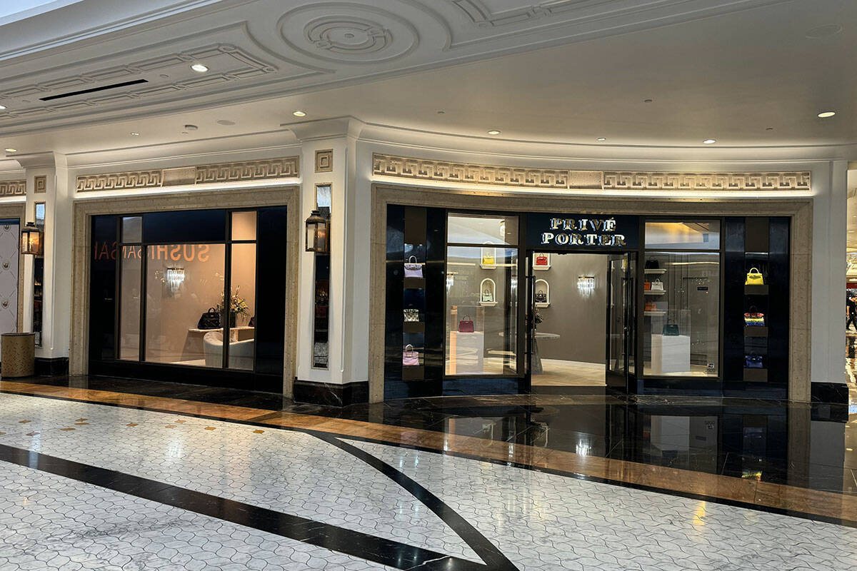 The second retail location for the luxury handbag reseller Prive Porter opened in the Grand Can ...