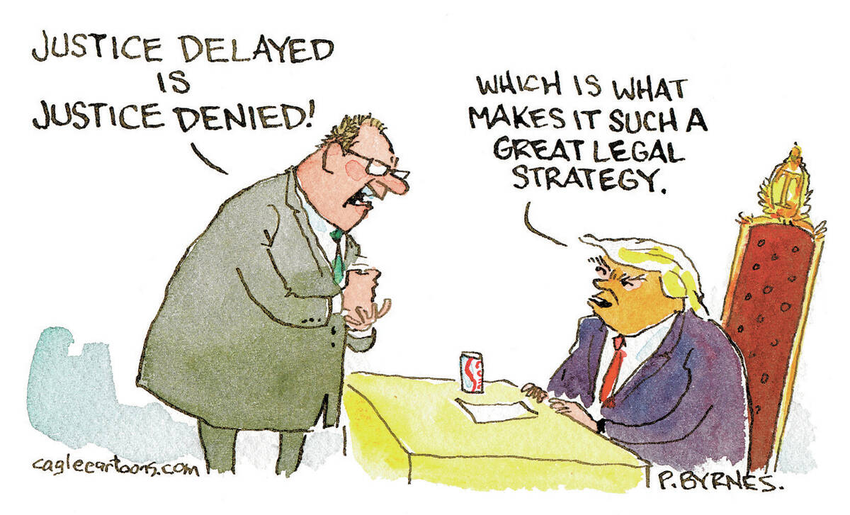 CARTOONS: This sums up Trump’s legal strategy