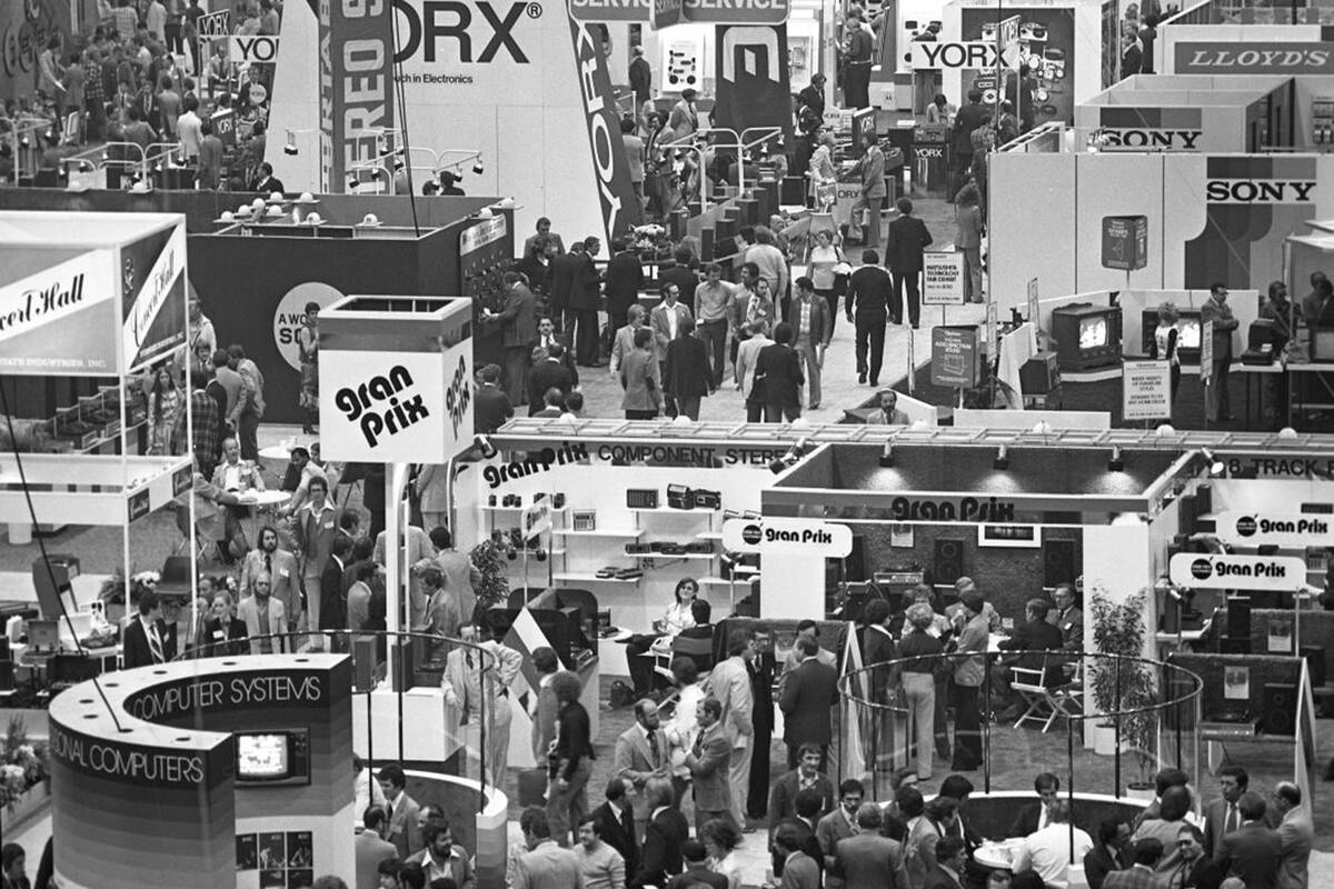 The 2nd International CES show is seen January 6, 1979, at the Las Vegas Convention Center in L ...