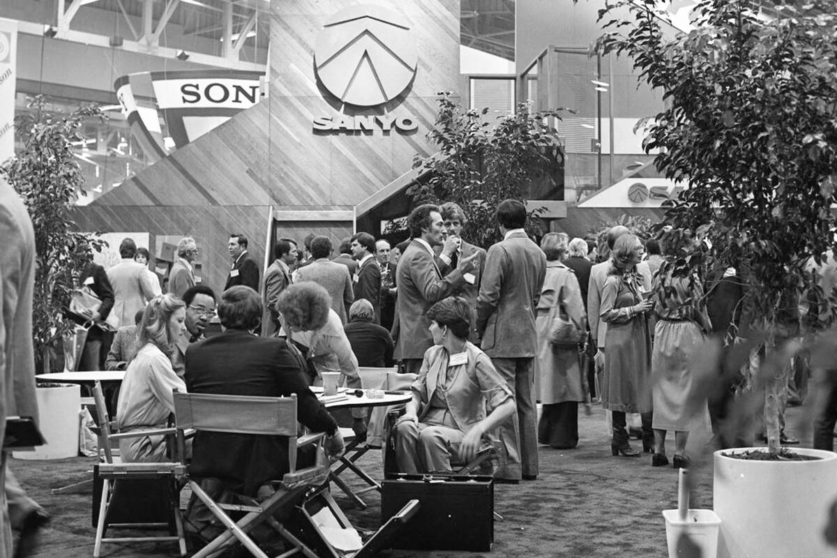 The 2nd International CES show is seen January 7, 1979, at the Las Vegas Convention Center in L ...