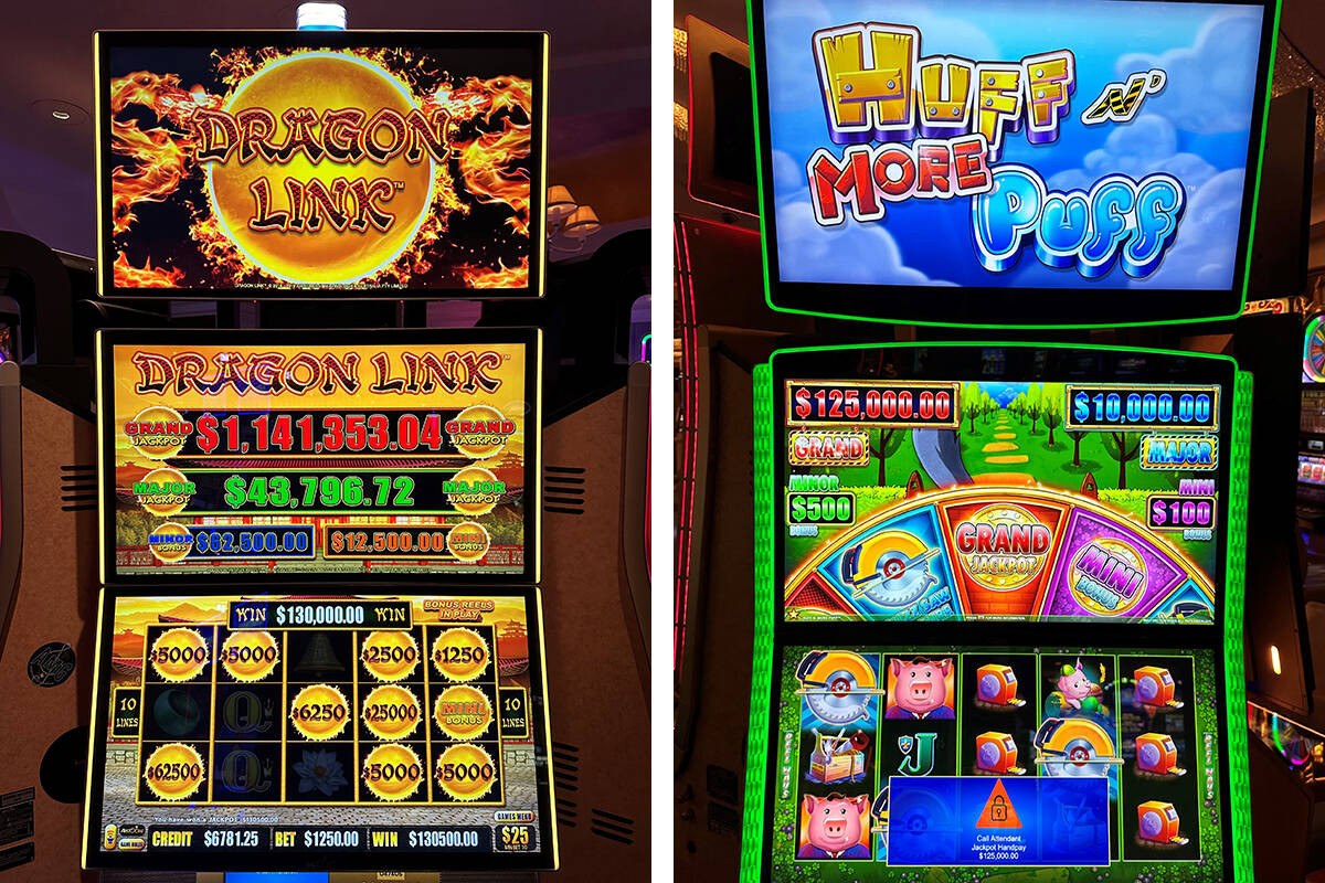 Pair of 6-figure jackpots hit at Strip casino