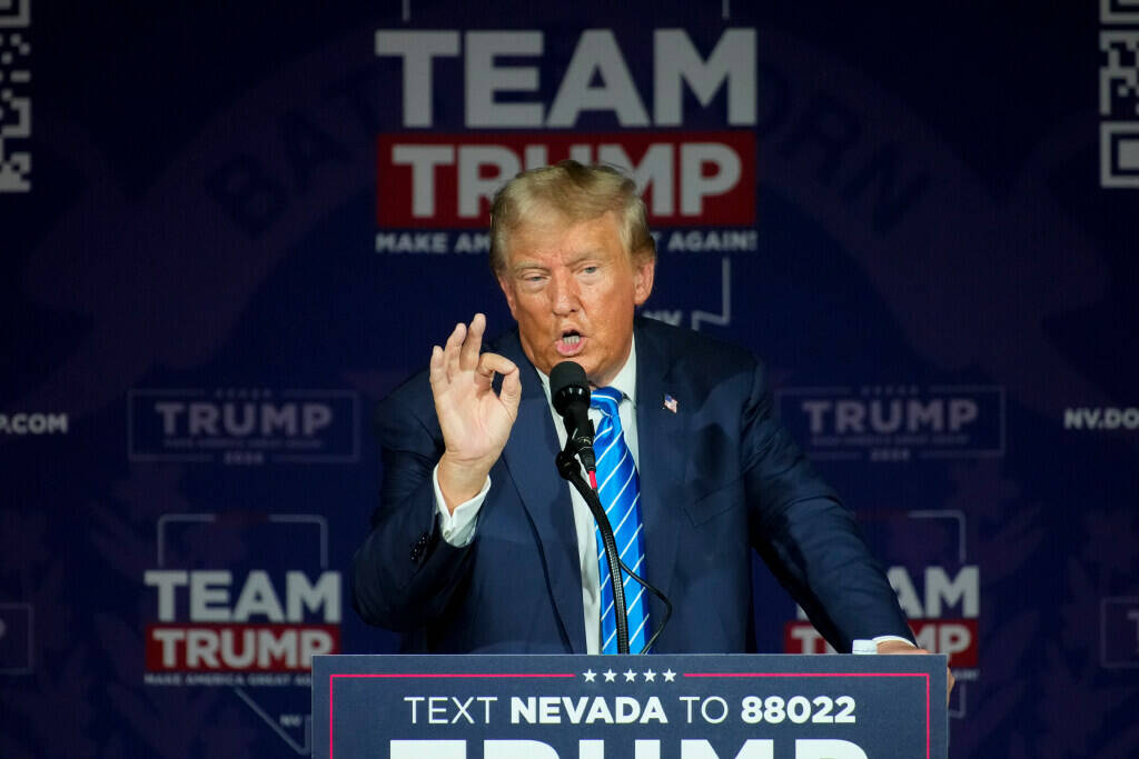 Judge dismisses case seeking to bar Trump from Nevada ballot | Nevada ...