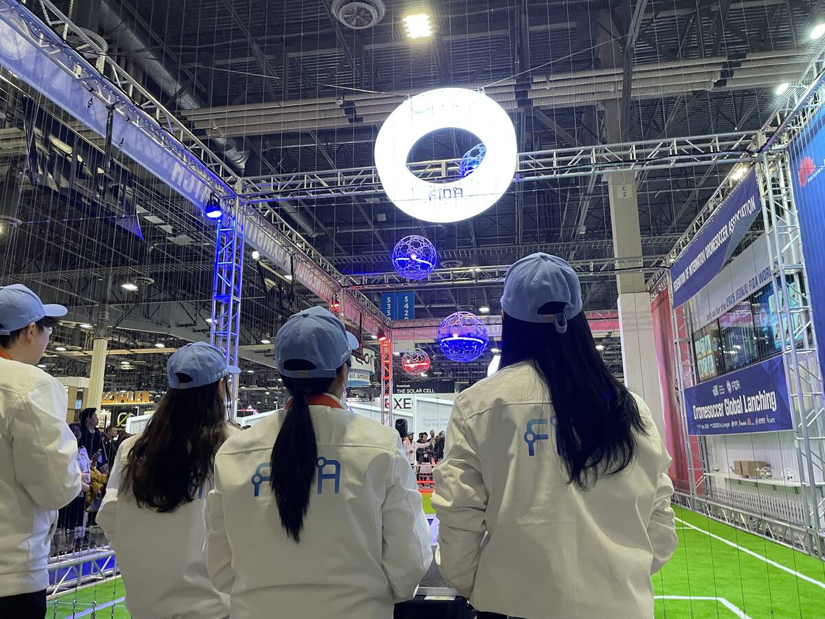 Tech Meets Sports As 'Drone Soccer' Makes Its Debut in Las Vegas