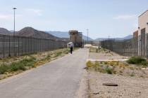 Southern Desert Correctional Center north of Las Vegas is shown Friday, Sept. 8, 2023. (K.M. Ca ...