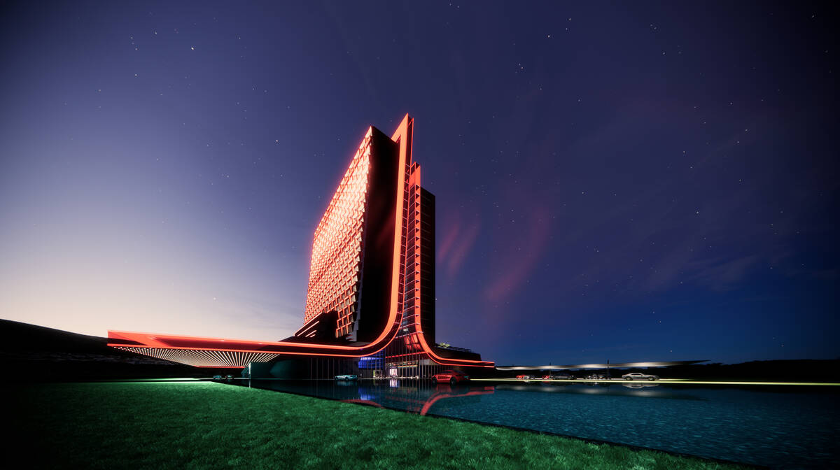 A rendering of Atari Hotels designed by Gensler (Atari Hotels)