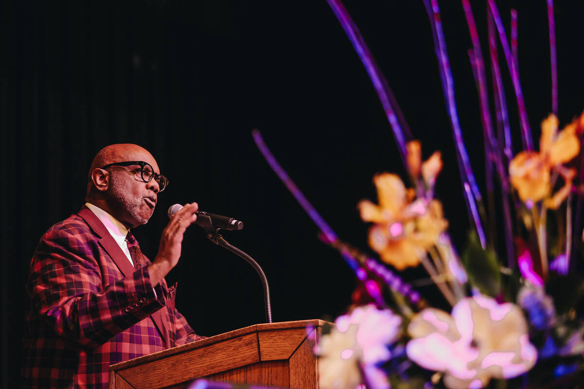 Pastor Michael Hatch gives a sermon during the Citywide Unity Prayer Celebration at the Histori ...